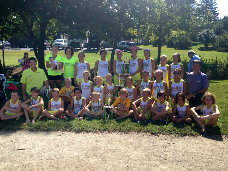 Striders XC team takes two titles and a second at Holy Cross Invite